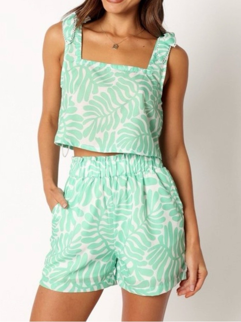 Petal & Pup Dayla short set size S NWT